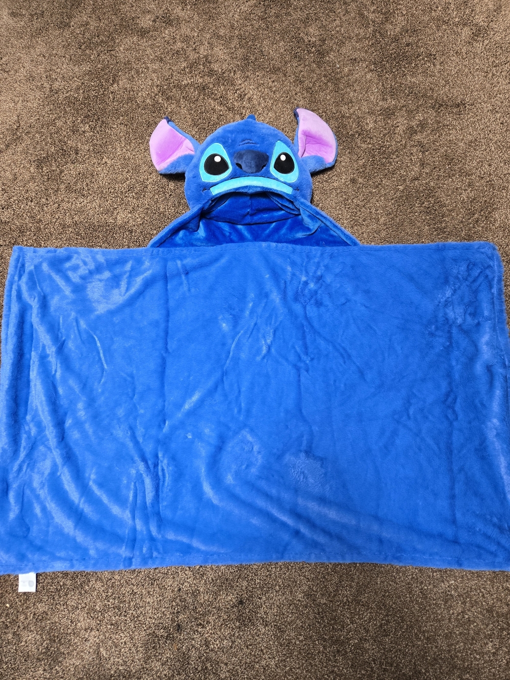 Disney Lilo and Stitch 48"×31 Hooded Blanket